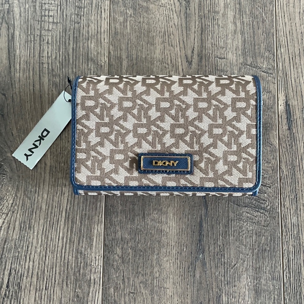 NWT DKNY Wallet - Gold/Brown Hues